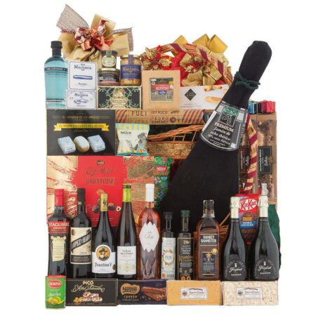 CESTA DOS PISOS JAMÓN IBÉRICO REF.114