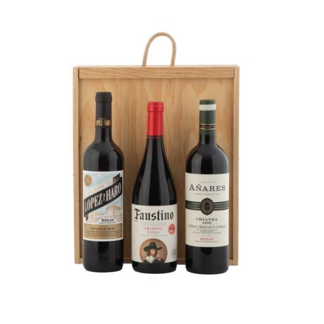 C/MADERA 3 BOTELLAS VINO REF.601