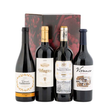 C/CARTON 4 BOTELLAS VINO REF.607