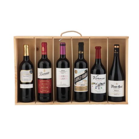 C/MADERA 6 BOTELLAS VINO REF.608